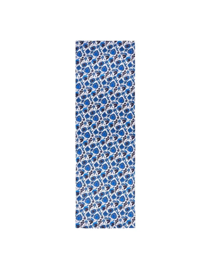 Homeware Placemats and Runners La Double J Runner Wildbird Blu Small In Linen