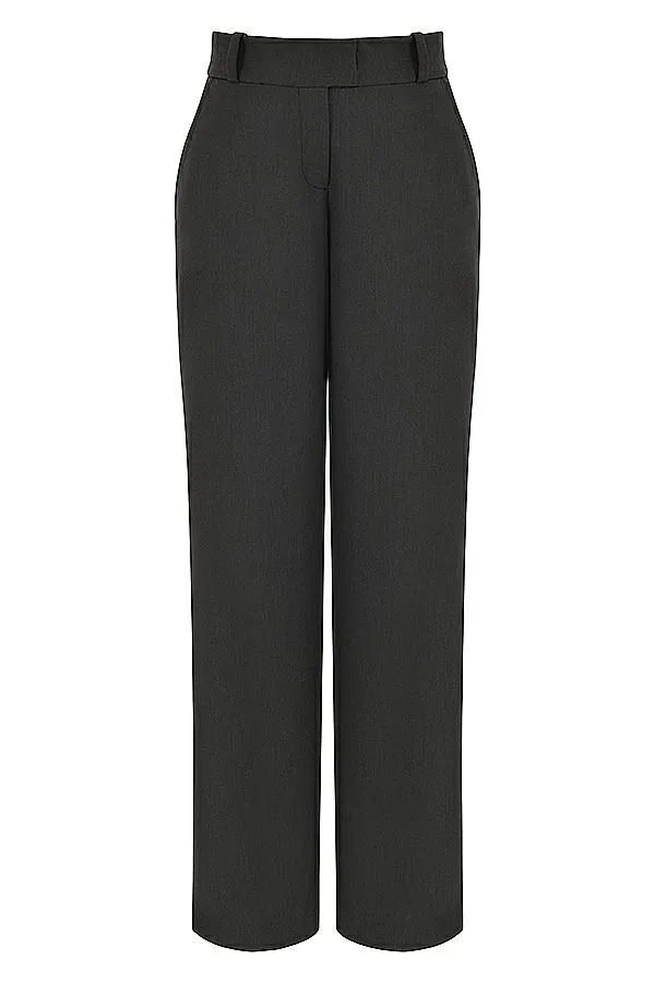 House Of CB Cameron Grey Loose Fit Trousers Women Bottoms House Of CB Cameron Grey Loose Fit Trousers Women Bottoms