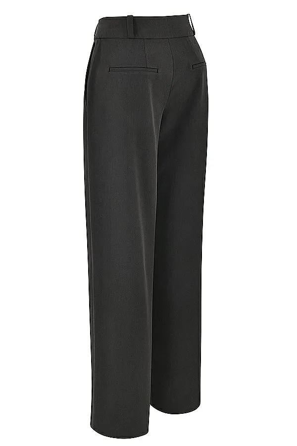 House Of CB Cameron Grey Loose Fit Trousers Women Bottoms House Of CB Cameron Grey Loose Fit Trousers Women Bottoms