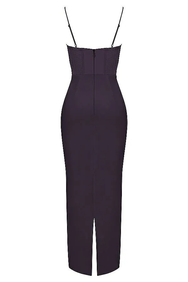 House Of CB Charmaine Night Shade Corset Maxi Dress Women Dresses House Of CB Charmaine Night Shade Corset Maxi Dress Women Dresses