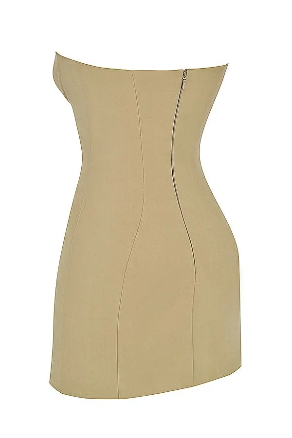 House Of CB Elissa Stone Strapless Mini Dress Women Dresses House Of CB Elissa Stone Strapless Mini Dress Women Dresses