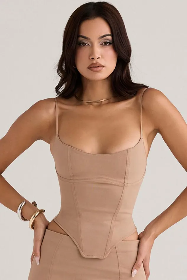 House Of CB Flavia Beige Sculpting Corset Women Corsets House Of CB Flavia Beige Sculpting Corset Women Corsets