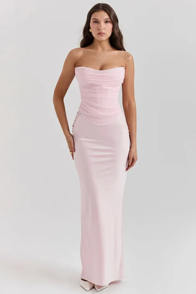 House Of CB Georgie Ballerina Pink Strapless Corset Women Corsets House Of CB Georgie Ballerina Pink Strapless Corset Women Corsets