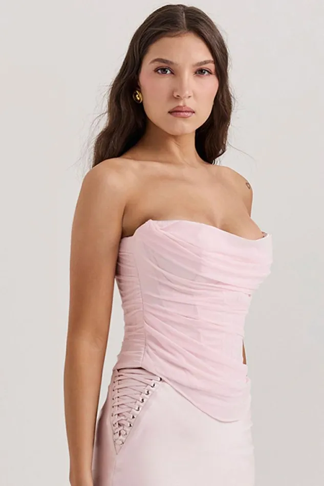 House Of CB Georgie Ballerina Pink Strapless Corset Women Corsets House Of CB Georgie Ballerina Pink Strapless Corset Women Corsets