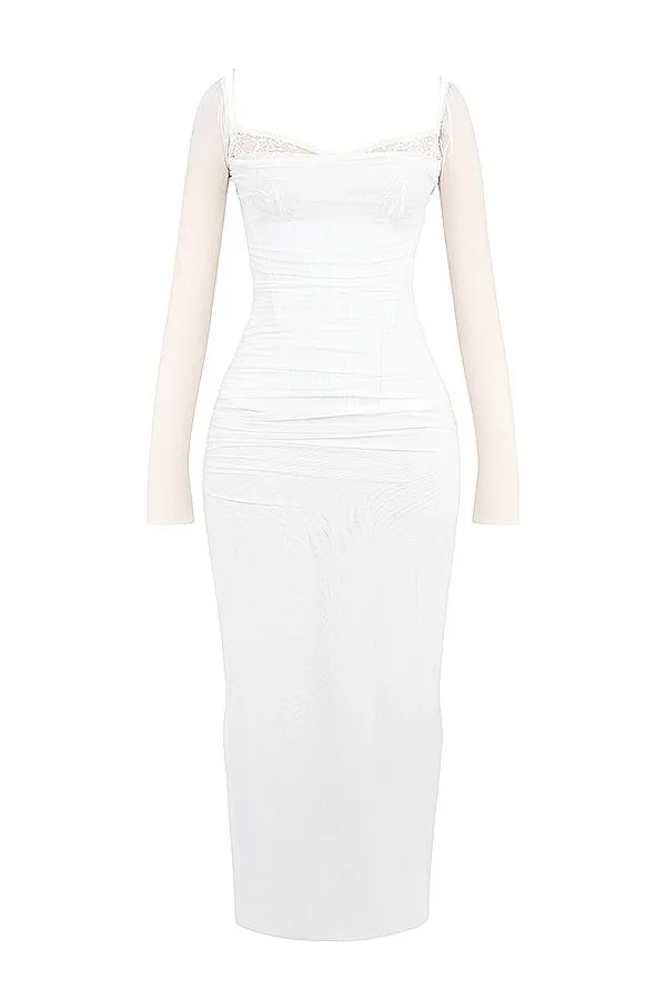 House Of CB Katarina White Maxi Dress Women Dresses