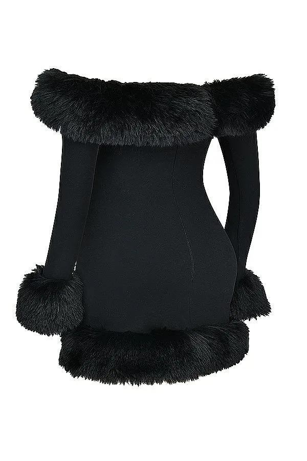 House Of CB Keilani Black Mini Dress Women Dresses