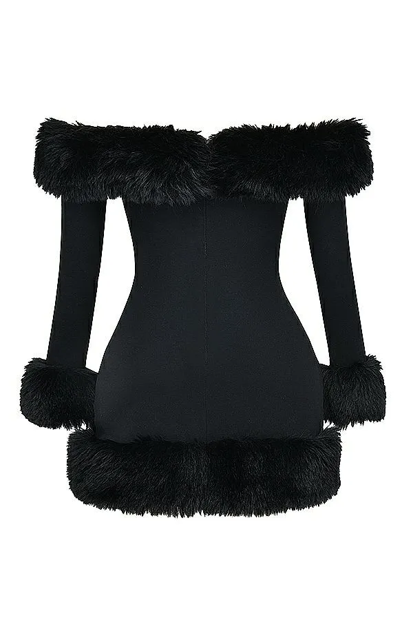 House Of CB Keilani Black Mini Dress Women Dresses