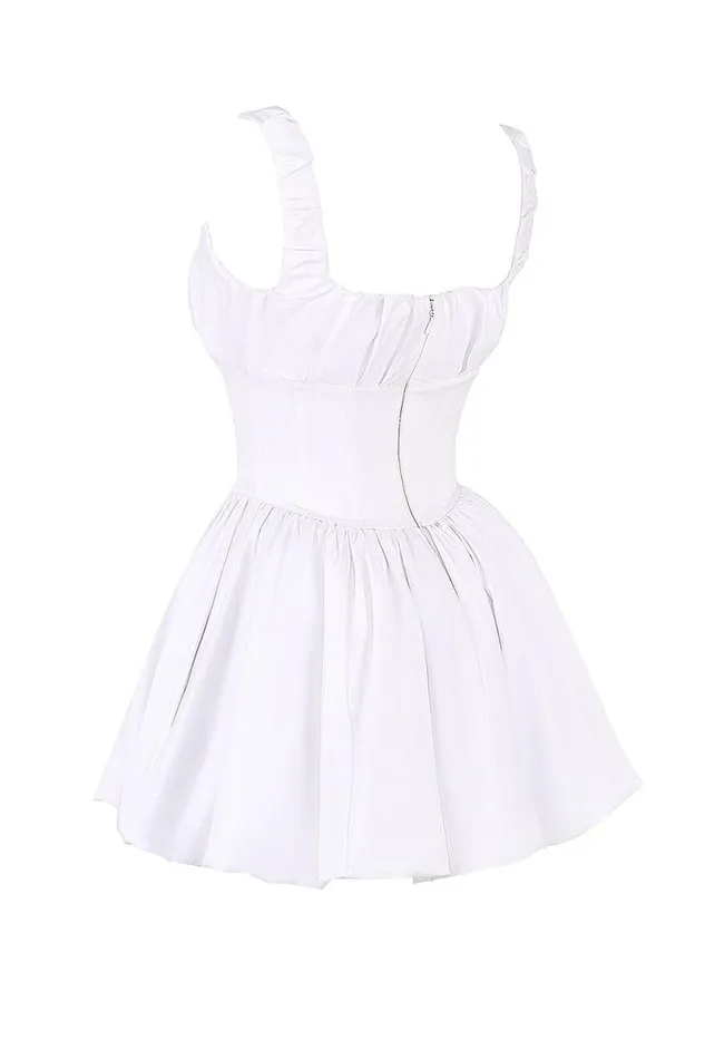 House Of CB Le Puff White Cotton Tulle Mini Dress Women Dresses House Of CB Le Puff White Cotton Tulle Mini Dress Women Dresses