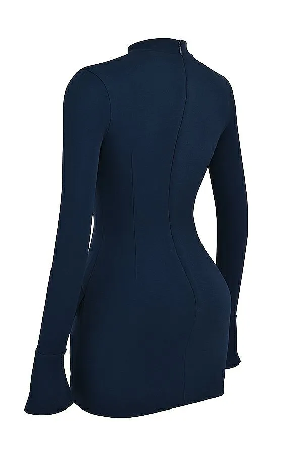 House Of CB Mahalia Navy Mini Dress Women Dresses