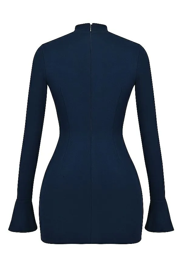 House Of CB Mahalia Navy Mini Dress Women Dresses