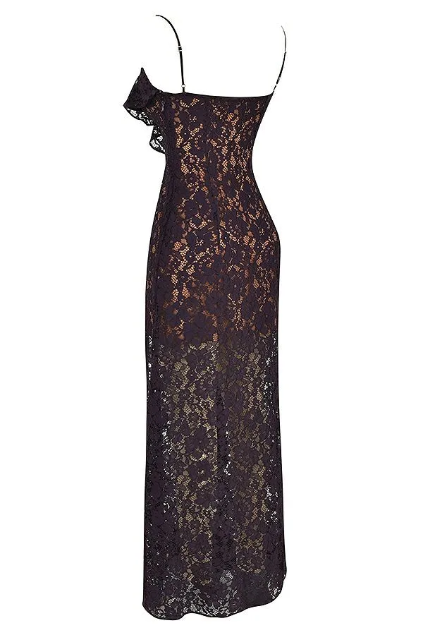 House Of CB Malia Night Shade Lace Maxi Dress Women Dresses House Of CB Malia Night Shade Lace Maxi Dress Women Dresses