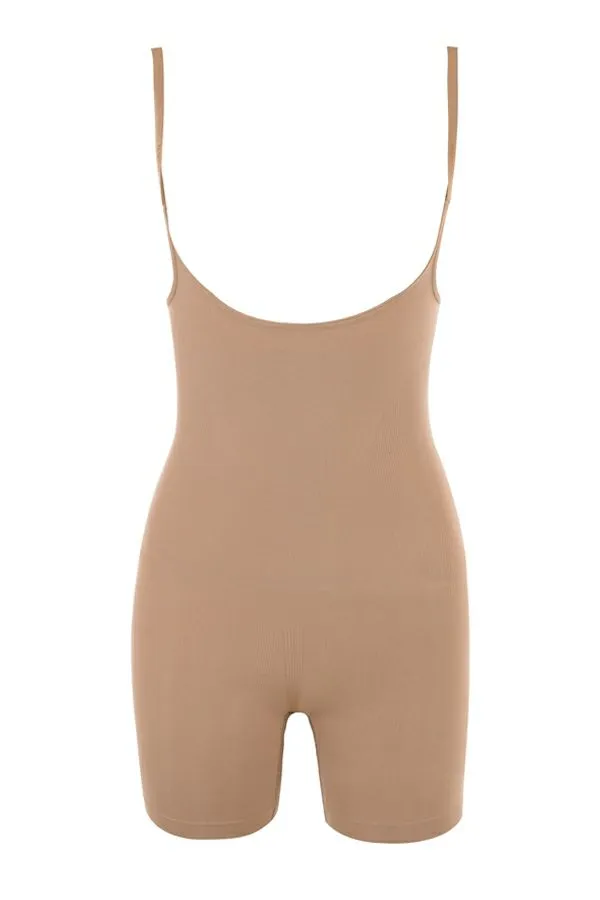 House Of CB MID THIGH SCULPTING BODYSUIT CAFE AU LAIT Women Shapewear House Of CB MID THIGH SCULPTING BODYSUIT CAFE AU LAIT Women Shapewear