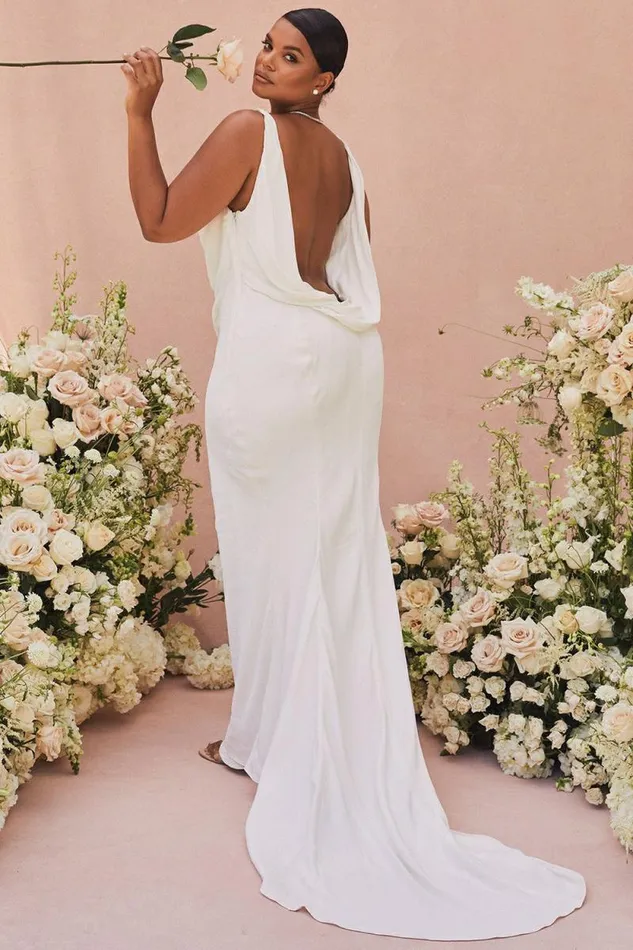 House Of CB Odette Ivory Draped Back Bridal Gown 8211 Limited Edition Women Shop Bridal House Of CB Odette Ivory Draped Back Bridal Gown 8211 Limited Edition Women Shop Bridal