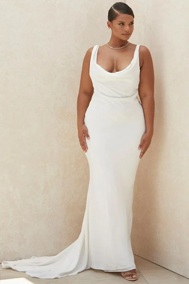 House Of CB Odette Ivory Draped Back Bridal Gown 8211 Limited Edition Women Shop Bridal House Of CB Odette Ivory Draped Back Bridal Gown 8211 Limited Edition Women Shop Bridal