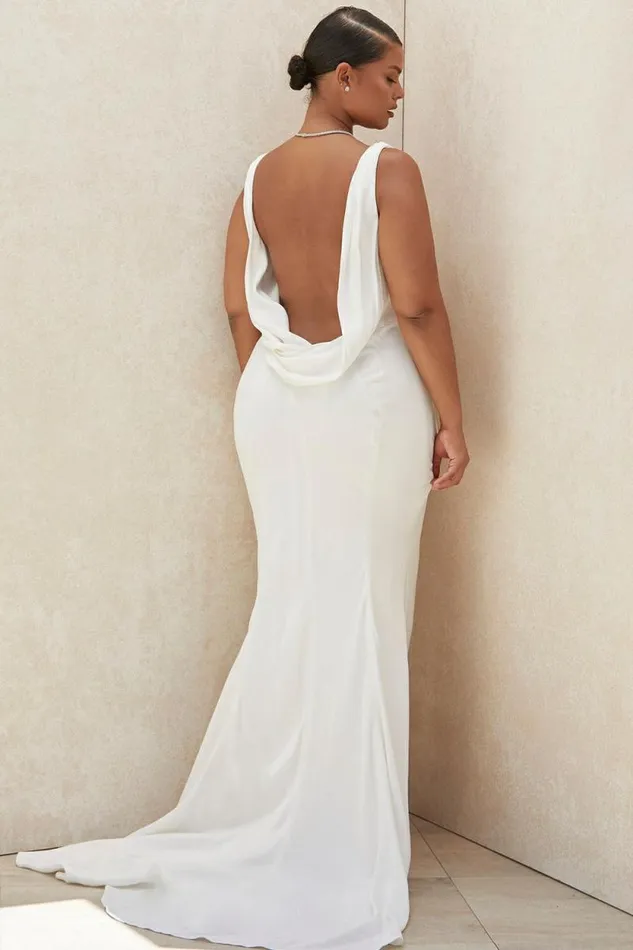 House Of CB Odette Ivory Draped Back Bridal Gown 8211 Limited Edition Women Shop Bridal House Of CB Odette Ivory Draped Back Bridal Gown 8211 Limited Edition Women Shop Bridal
