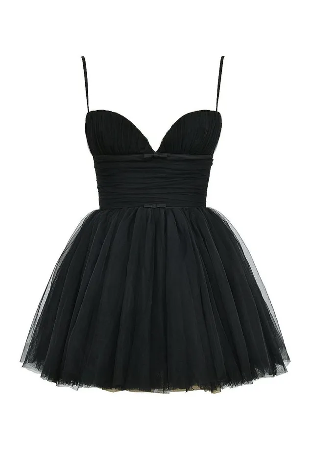 House Of CB Princess Black Tulle Mini Dress Women Dresses House Of CB Princess Black Tulle Mini Dress Women Dresses