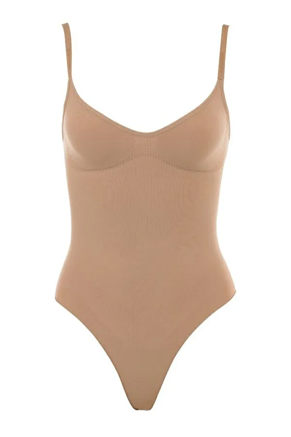 House Of CB SCULPTING FULL BRIEF BODYSUIT CAFE AU LAIT Women Shapewear House Of CB SCULPTING FULL BRIEF BODYSUIT CAFE AU LAIT Women Shapewear