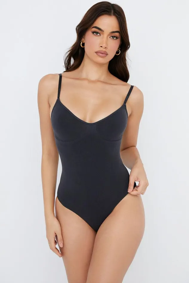 House Of CB SCULPTING FULL BRIEF BODYSUIT INK Women Shapewear