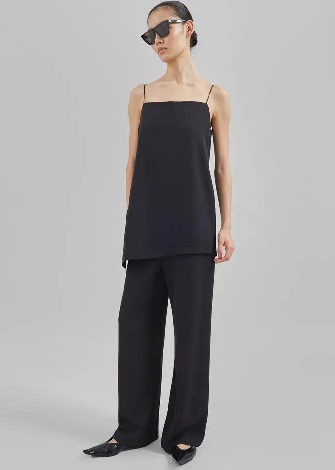 Imre Trousers 8211 Black Women The Frankie Shop Clothing