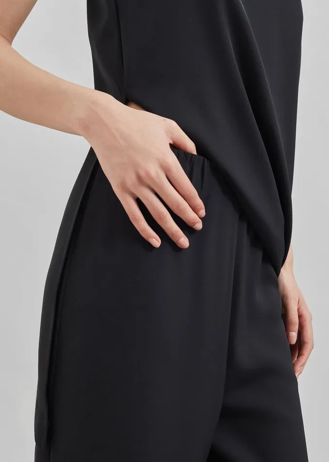 Imre Trousers 8211 Black Women The Frankie Shop Clothing