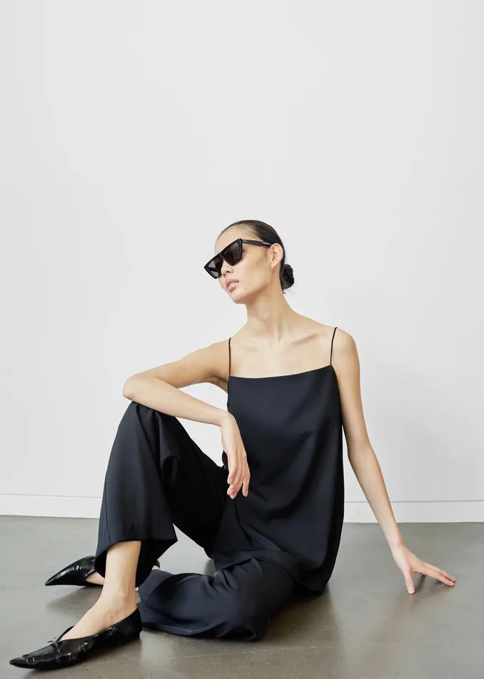 Imre Trousers 8211 Black Women The Frankie Shop Clothing
