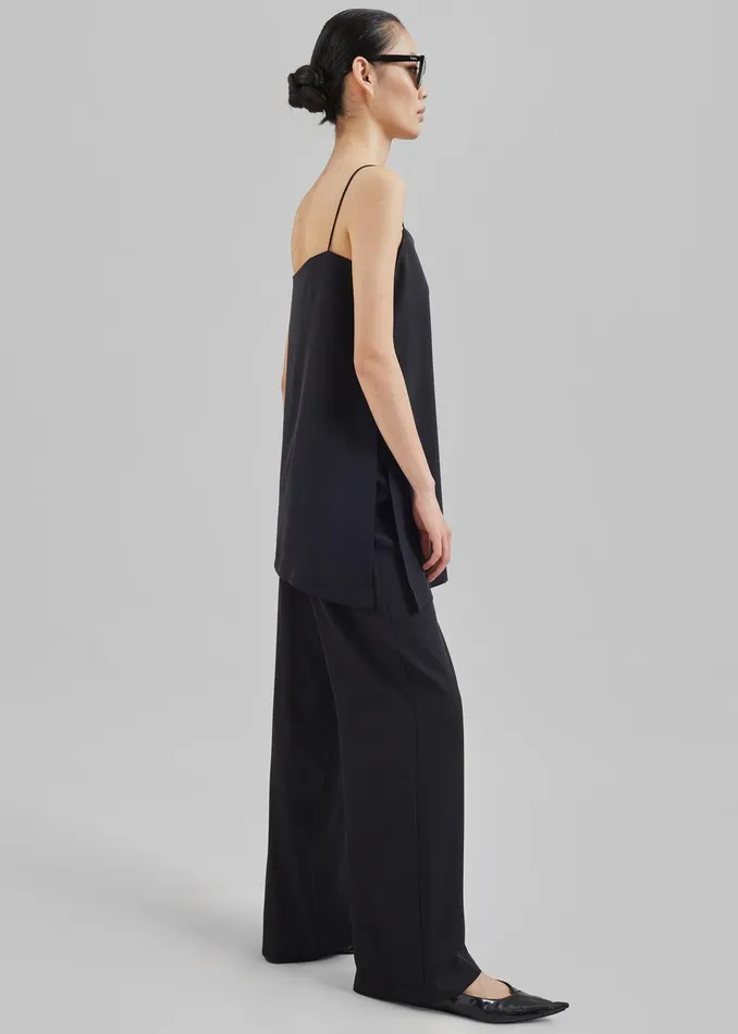 Imre Trousers 8211 Black Women The Frankie Shop Clothing