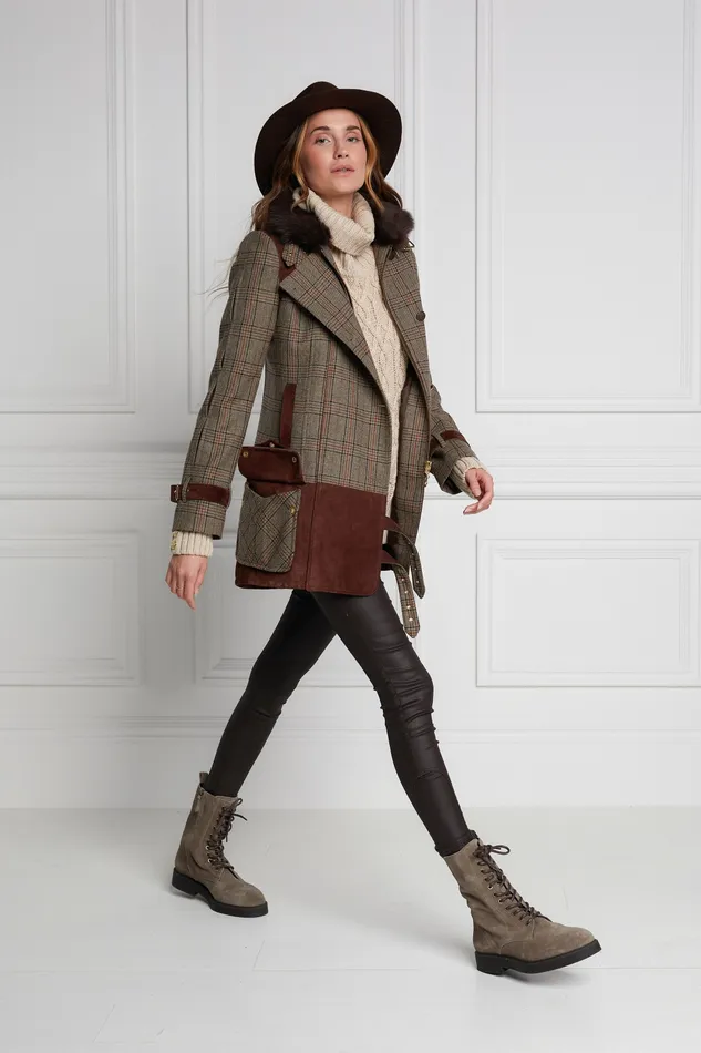 Jackets Balmoral Field Jacket Bourbon Tweed 8211 Holland Cooper Womens Jackets Balmoral Field Jacket Bourbon Tweed 8211 Holland Cooper Womens