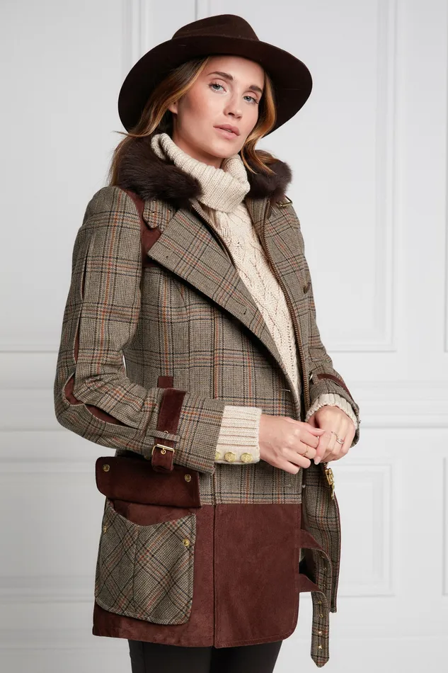 Jackets Balmoral Field Jacket Bourbon Tweed 8211 Holland Cooper Womens Jackets Balmoral Field Jacket Bourbon Tweed 8211 Holland Cooper Womens