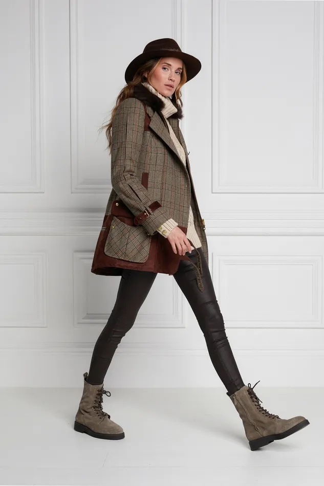 Jackets Balmoral Field Jacket Bourbon Tweed 8211 Holland Cooper Womens Jackets Balmoral Field Jacket Bourbon Tweed 8211 Holland Cooper Womens