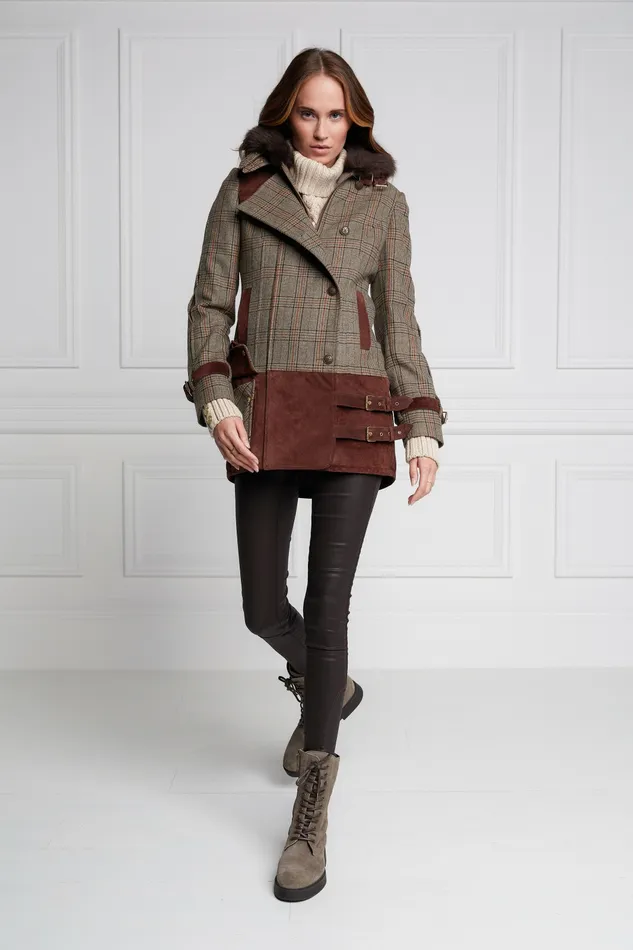 Jackets Balmoral Field Jacket Bourbon Tweed 8211 Holland Cooper Womens Jackets Balmoral Field Jacket Bourbon Tweed 8211 Holland Cooper Womens