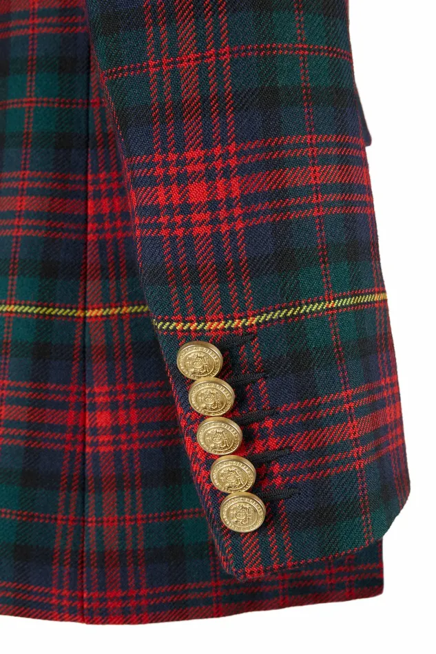 Jackets Double Breasted Blazer Logan Tartan Holland Cooper Womens Jackets Double Breasted Blazer Logan Tartan Holland Cooper Womens