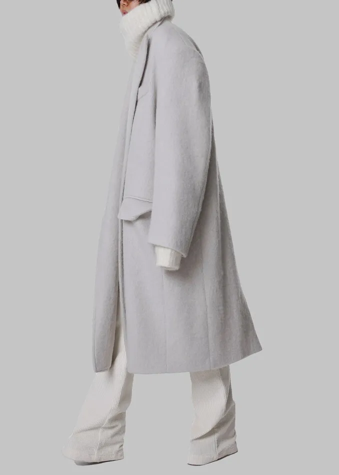 John Oversized Coat 8211 Birch Women The Frankie Shop Clothing