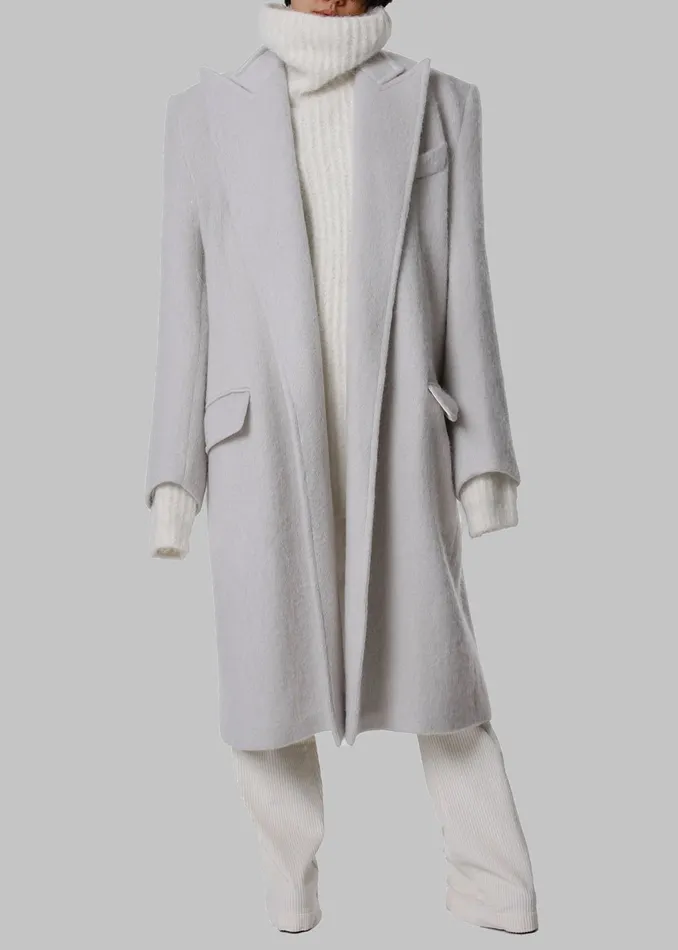 John Oversized Coat 8211 Birch Women The Frankie Shop Clothing