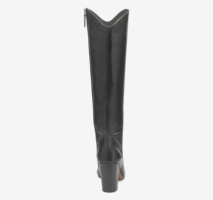 Johnston and Murphy Boots and Booties Women Charlotte KneeHigh Boot Black Italian Nappa Johnston and Murphy Boots and Booties Women Charlotte KneeHigh Boot Black Italian Nappa