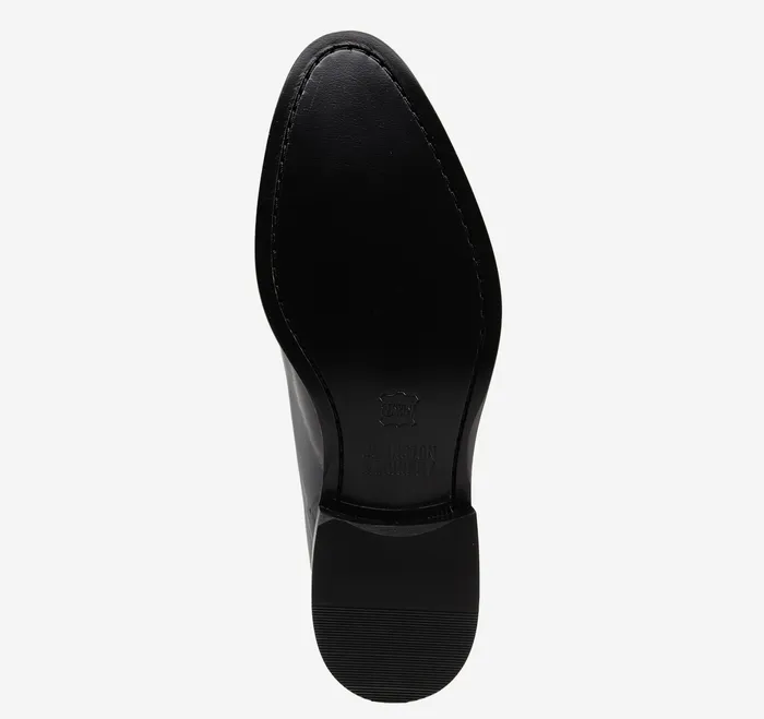 Johnston and Murphy Formal Shoes Men Gavney Plain Toe Black Patent
