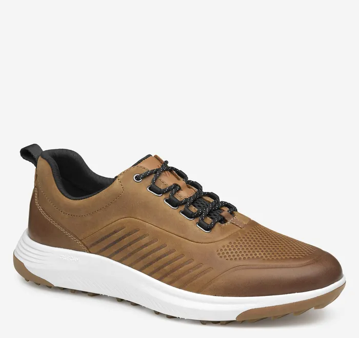 Johnston and Murphy LaceUps Men Amherst Gl1 Luxe Hybrid Tan Oiled Waterproof Full Grain Johnston and Murphy LaceUps Men Amherst Gl1 Luxe Hybrid Tan Oiled Waterproof Full Grain