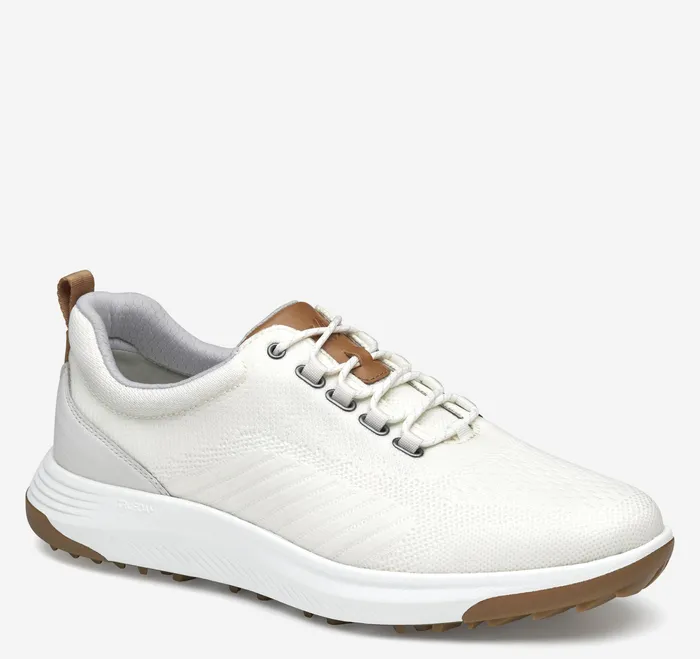 Johnston and Murphy LaceUps Men Amherst Gl1 Sport Hybrid White Coated Knit
