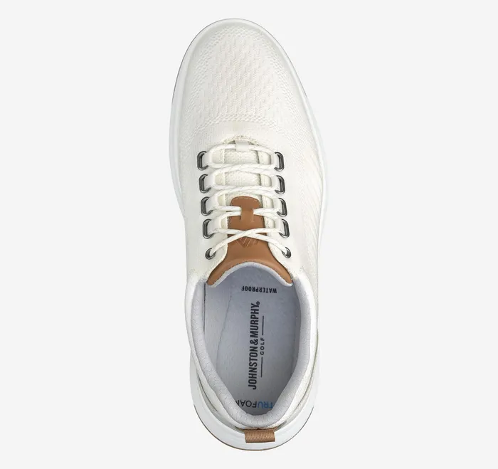 Johnston and Murphy LaceUps Men Amherst Gl1 Sport Hybrid White Coated Knit