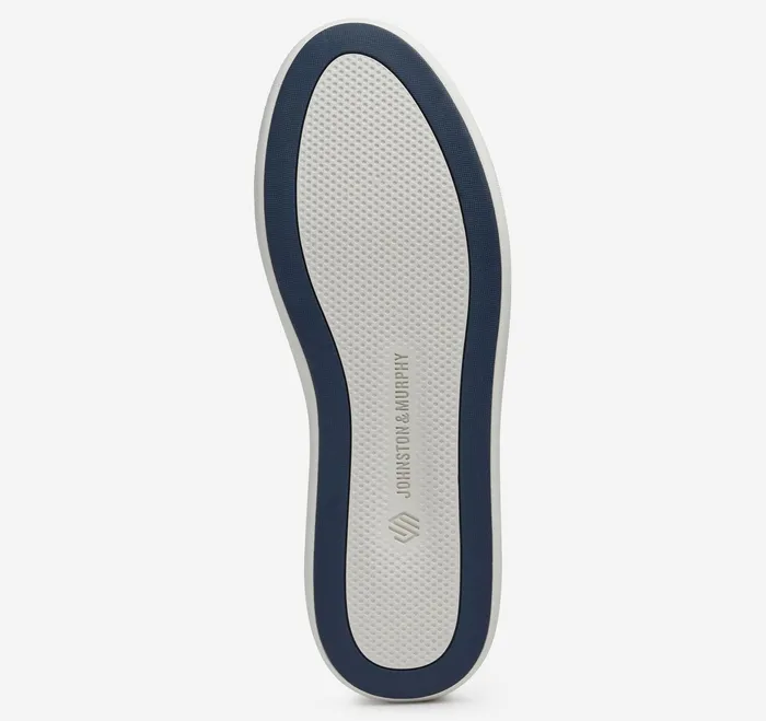 Johnston and Murphy LaceUps Men Anders Perfed UThroat Navy Full Grain