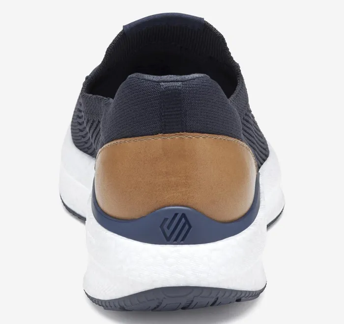 Johnston and Murphy LaceUps Men Briley Knit Jogger Navy Knit