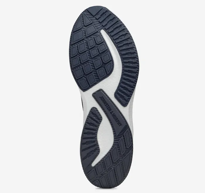 Johnston and Murphy LaceUps Men Briley Knit Jogger Navy Knit
