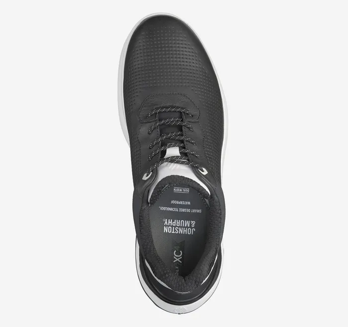 Johnston and Murphy LaceUps Men Ht1Luxe UThroat Black Waterproof Full Grain