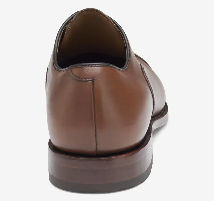 Johnston and Murphy LaceUps Men Melton Cap Toe Tan Calfskin