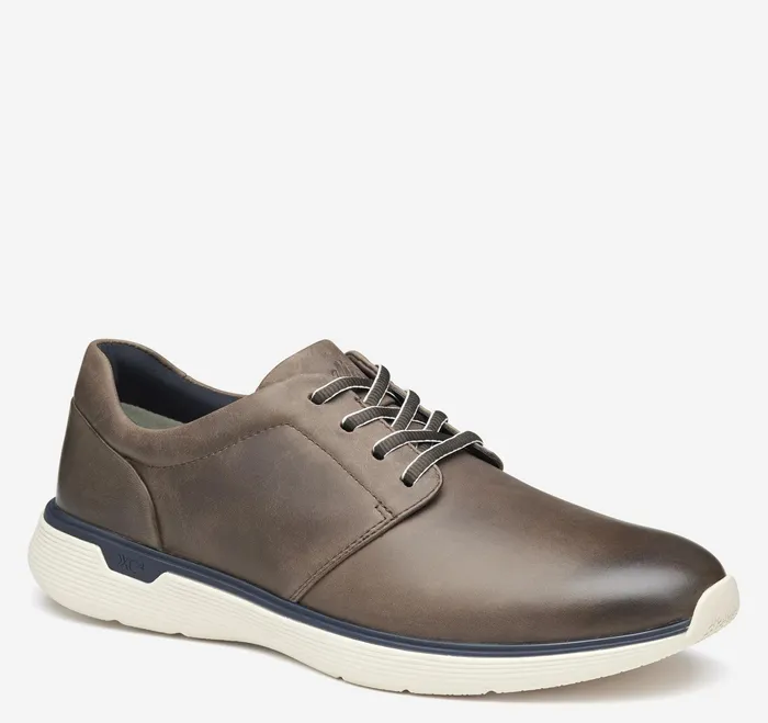 Johnston and Murphy LaceUps Men Xc4 Prentiss 2 Plain Toe Stone Oiled Waterproof Full Grain Johnston and Murphy LaceUps Men Xc4 Prentiss 2 Plain Toe Stone Oiled Waterproof Full Grain