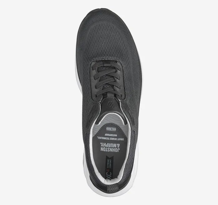Johnston and Murphy LaceUps Men Xc4 Tr4Sport Hybrid Black Waterproof Knit