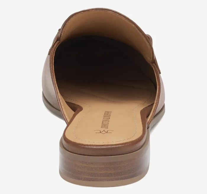 Johnston and Murphy Mules and Loafers Women Ali Bit Mule Cognac Glove Leather Johnston and Murphy Mules and Loafers Women Ali Bit Mule Cognac Glove Leather
