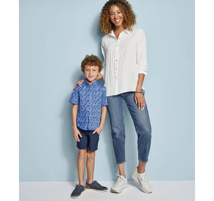 Johnston and Murphy Shirts Sweaters and Blazers Women Crinkle ButtonFront Shirt White Johnston and Murphy Shirts Sweaters and Blazers Women Crinkle ButtonFront Shirt White