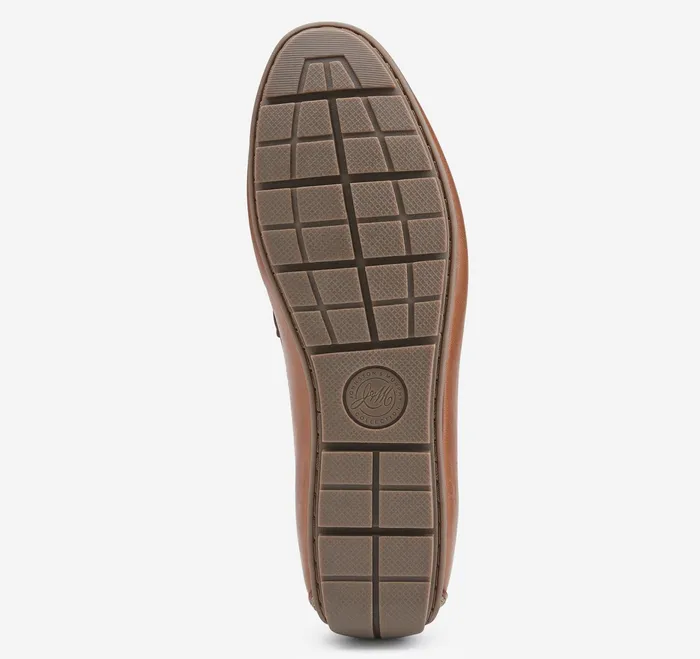 Johnston and Murphy SlipOns and Loafers Men Baldwin Driver Penny Loafer Cognac Sheepskin Johnston and Murphy SlipOns and Loafers Men Baldwin Driver Penny Loafer Cognac Sheepskin