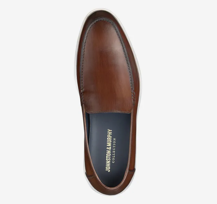 Johnston and Murphy SlipOns and Loafers Men Bolivar Venetian Loafer Brown Italian Calfskin Johnston and Murphy SlipOns and Loafers Men Bolivar Venetian Loafer Brown Italian Calfskin