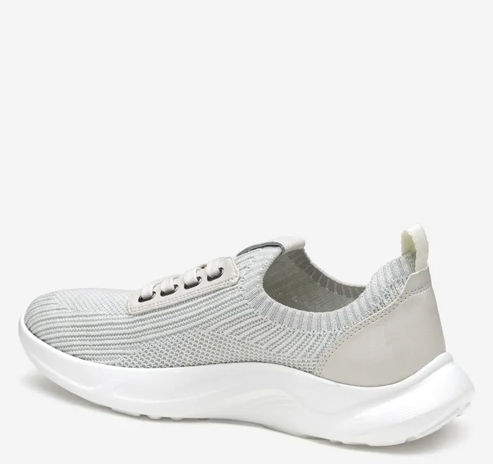 Johnston and Murphy Sneakers Women Escape Knit LaceUp White Knit